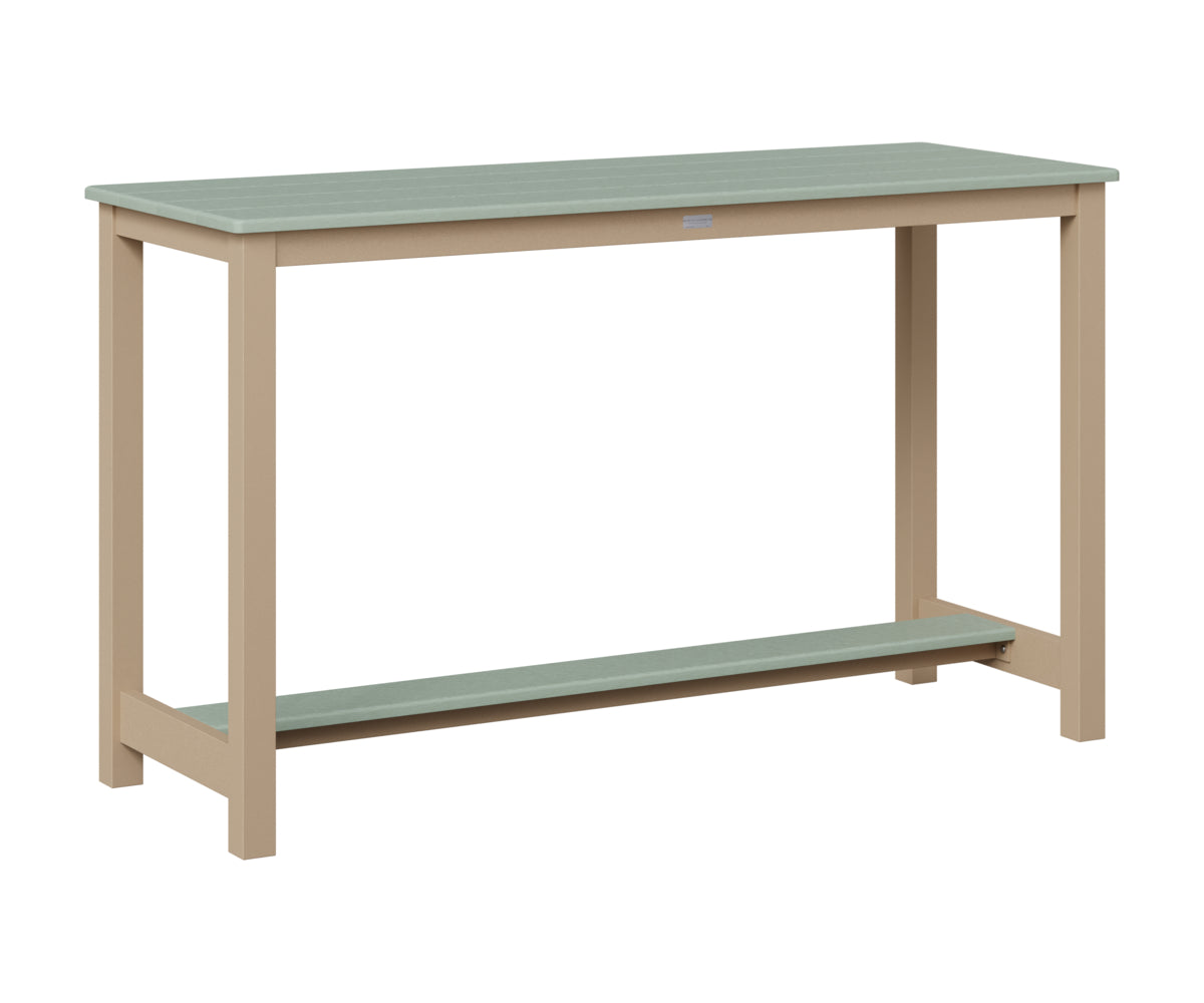 Balcony Table Aluminum Base Counter Height
