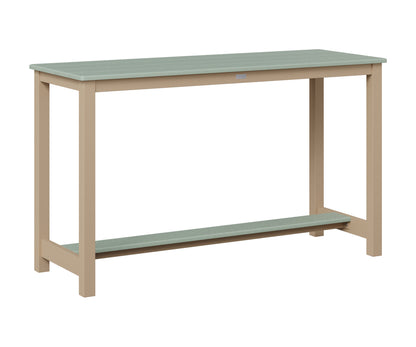 Balcony Table Aluminum Base Counter Height