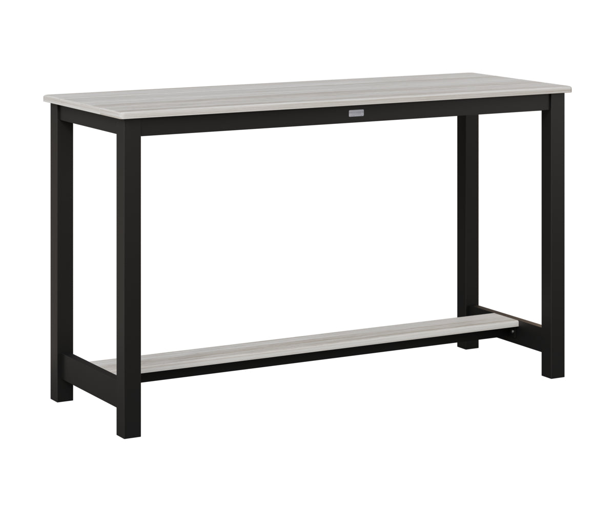 Balcony Table Aluminum Base Counter Height