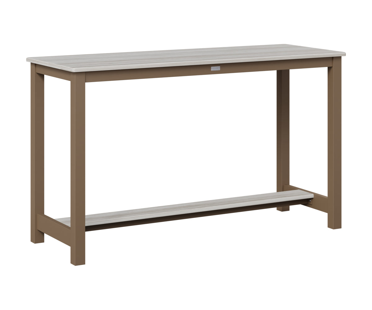 Balcony Table Aluminum Base Counter Height