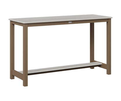 Balcony Table Aluminum Base Counter Height