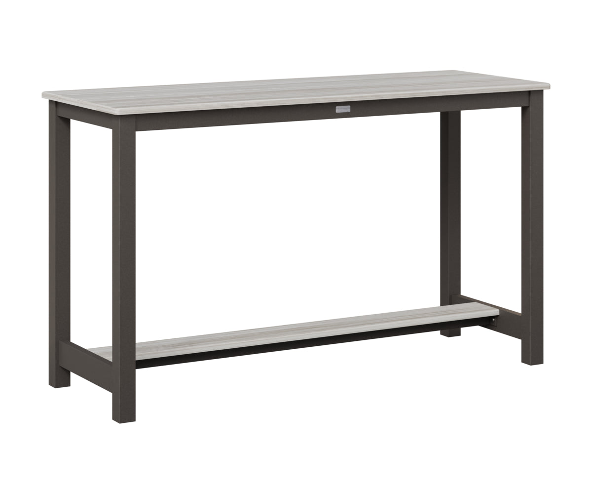 Balcony Table Aluminum Base Counter Height
