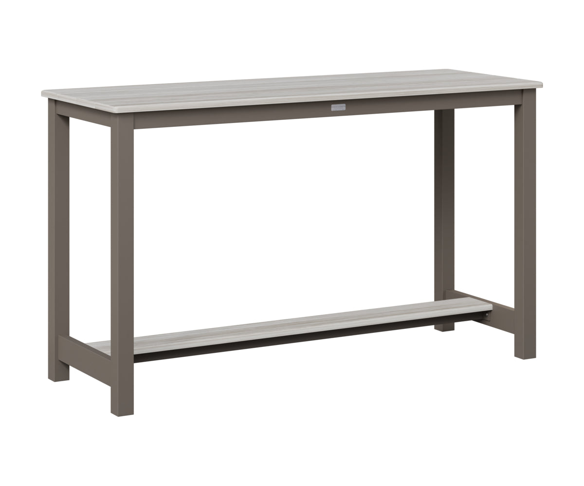 Balcony Table Aluminum Base Counter Height
