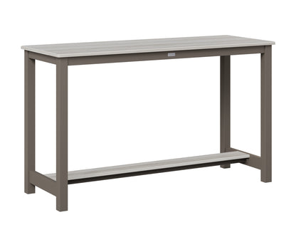 Balcony Table Aluminum Base Counter Height