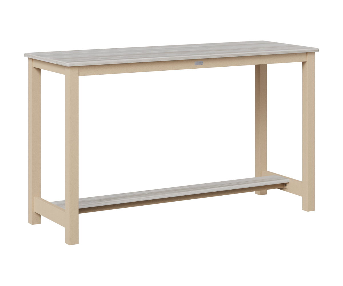 Balcony Table Aluminum Base Counter Height