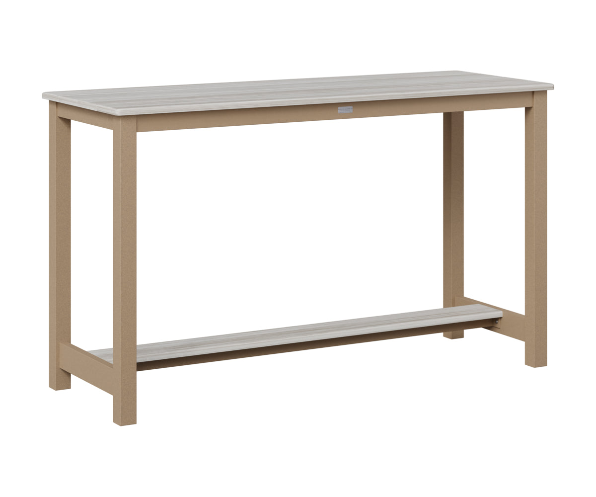Balcony Table Aluminum Base Counter Height