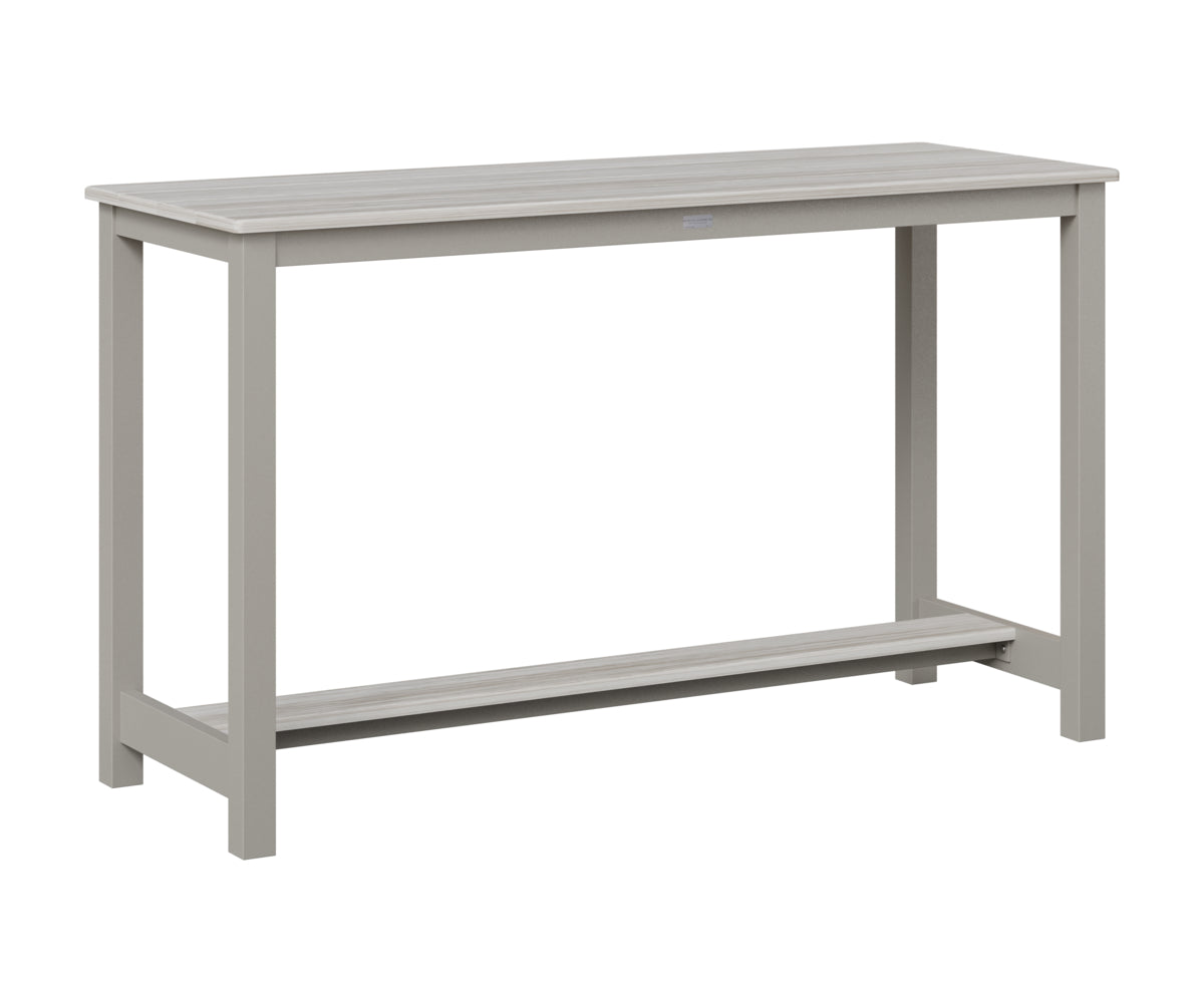 Balcony Table Aluminum Base Counter Height