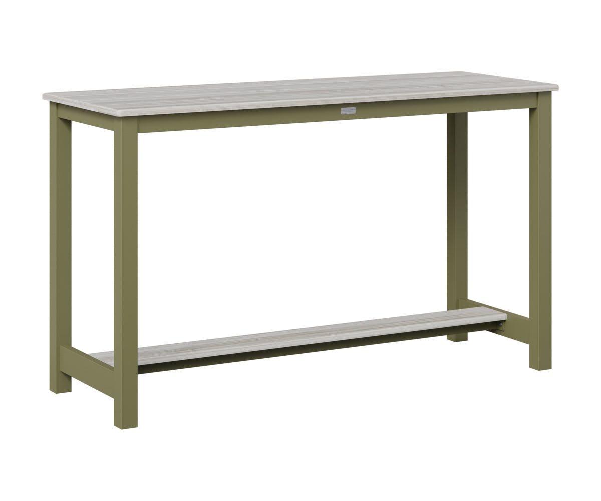 Balcony Table Aluminum Base Counter Height
