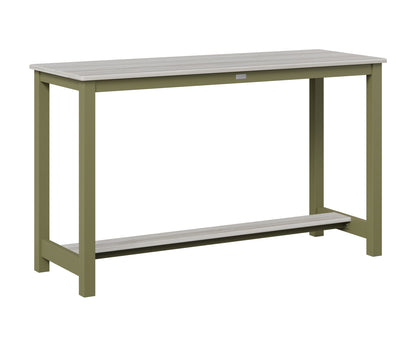 Balcony Table Aluminum Base Counter Height