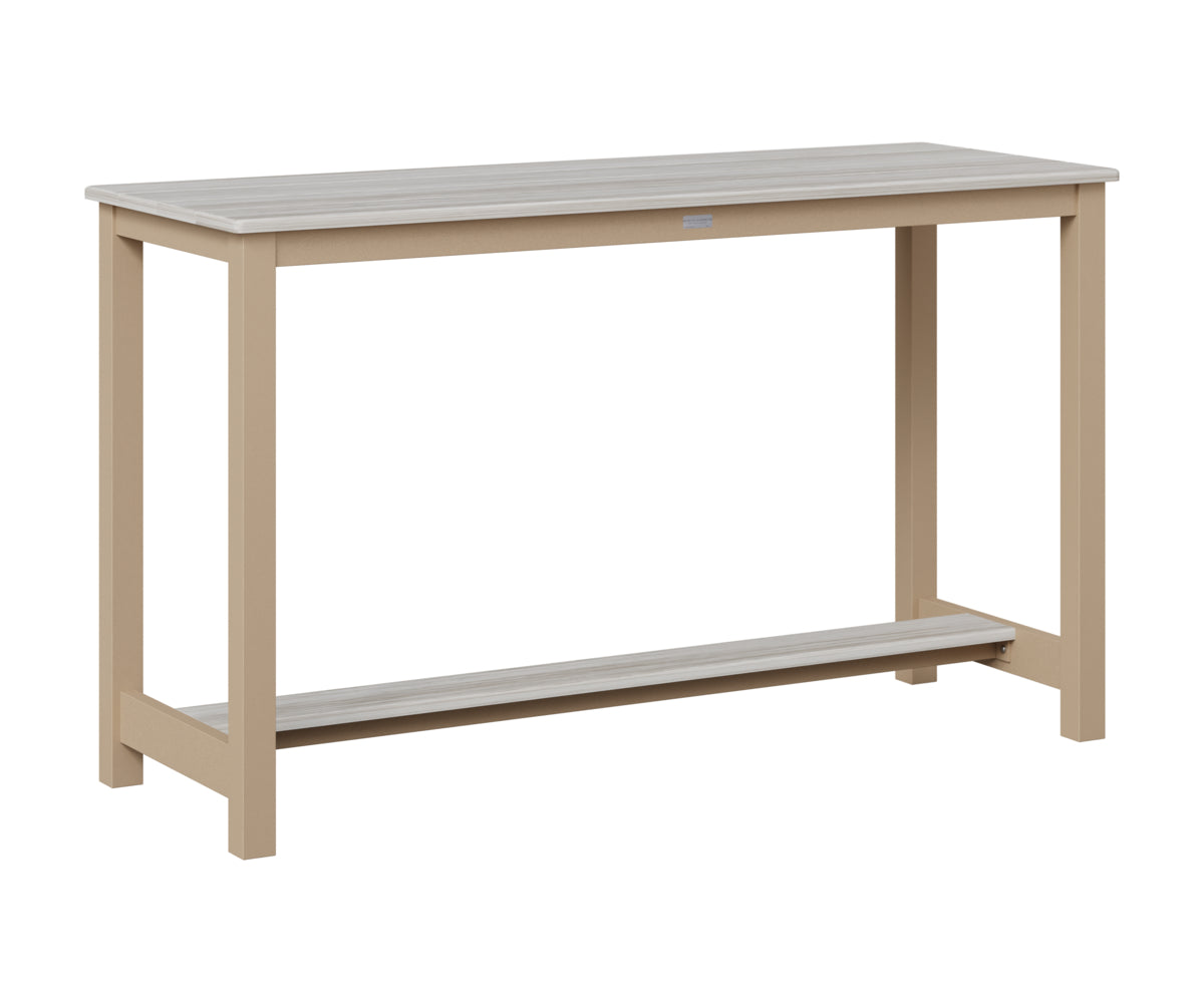 Balcony Table Aluminum Base Counter Height