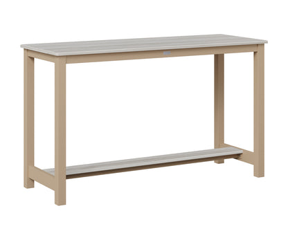 Balcony Table Aluminum Base Counter Height