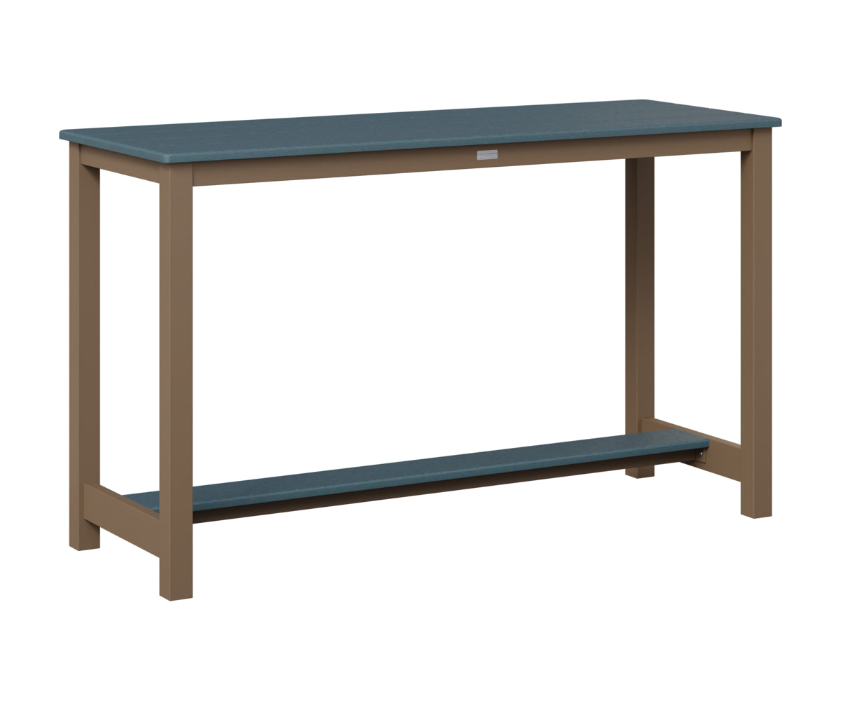 Balcony Table Aluminum Base Counter Height
