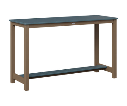 Balcony Table Aluminum Base Counter Height