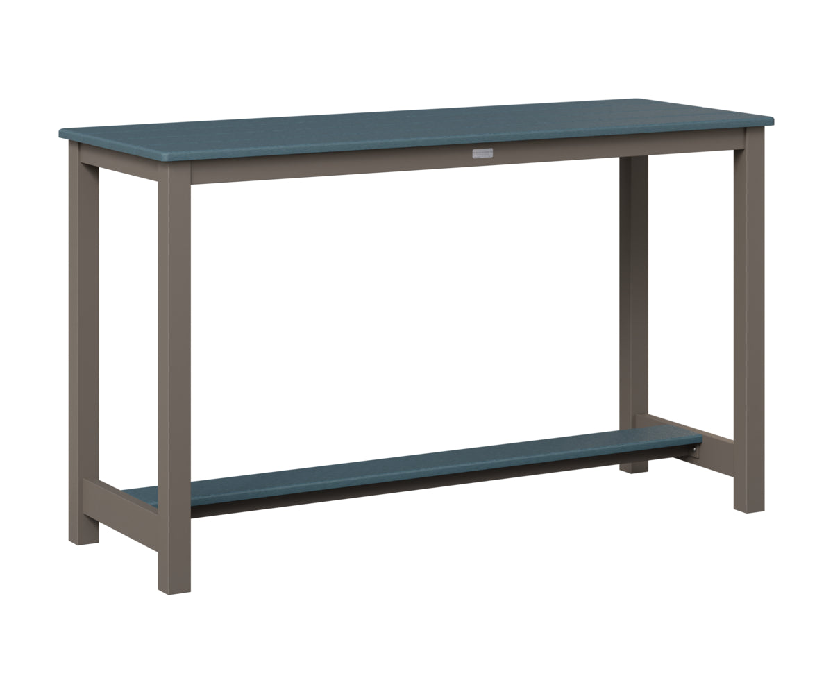 Balcony Table Aluminum Base Counter Height