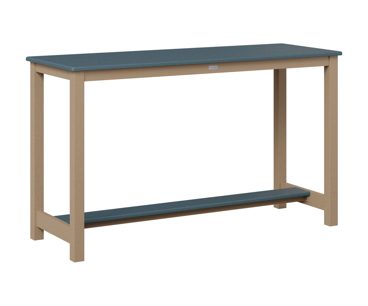 Balcony Table Aluminum Base Counter Height