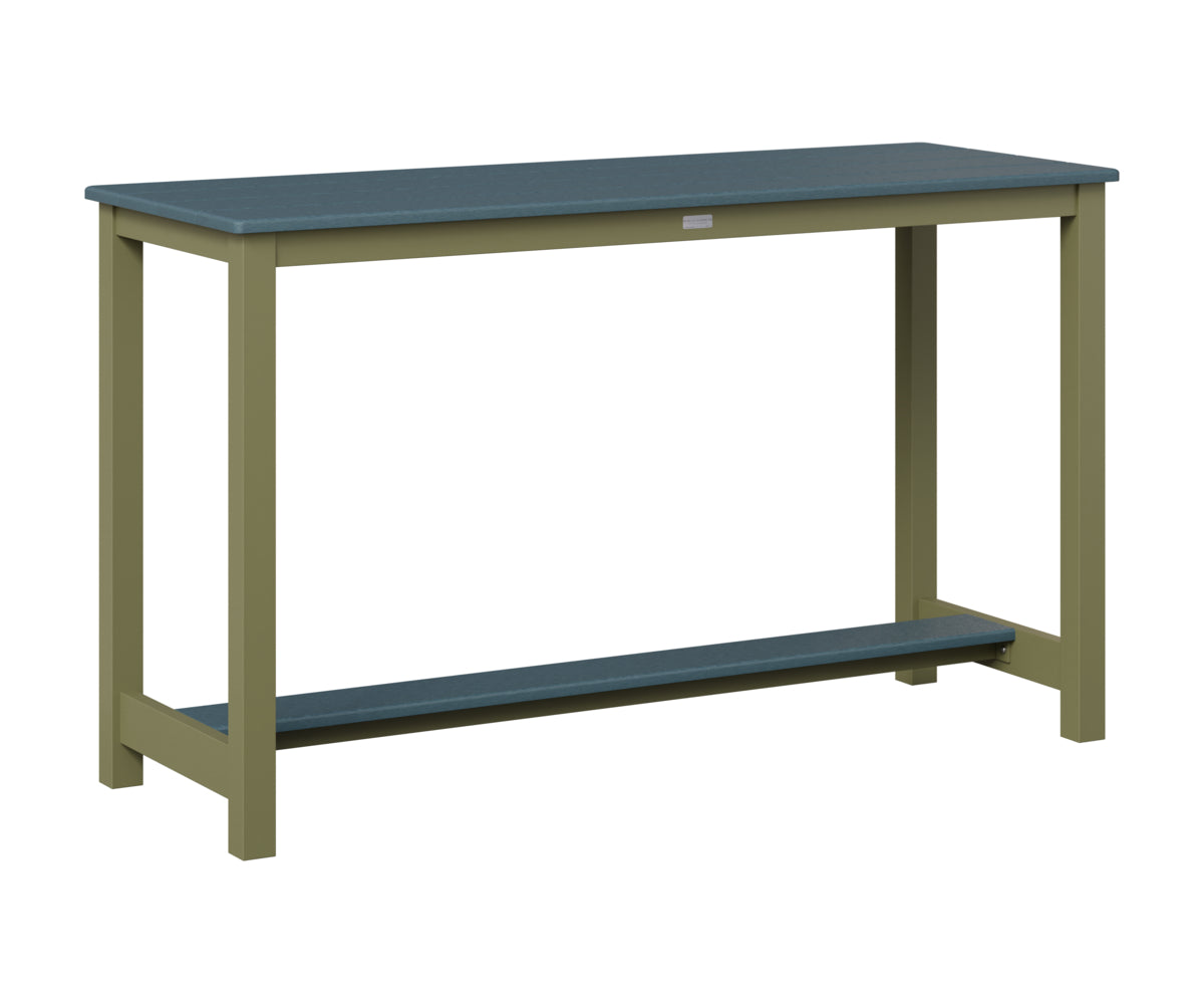 Balcony Table Aluminum Base Counter Height