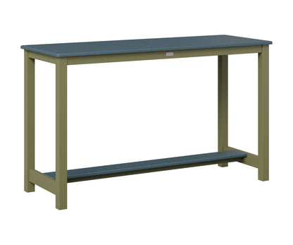 Balcony Table Aluminum Base Counter Height