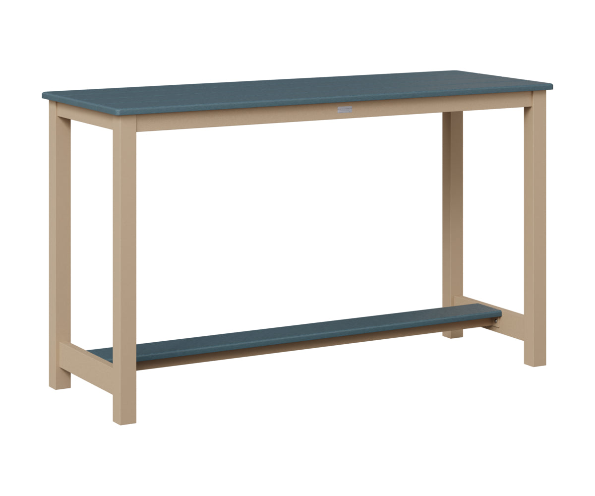 Balcony Table Aluminum Base Counter Height