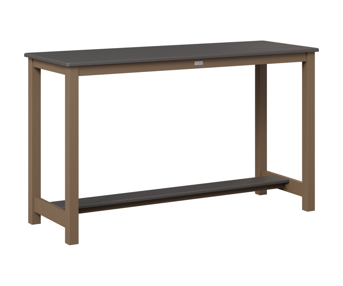 Balcony Table Aluminum Base Counter Height