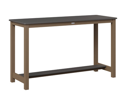 Balcony Table Aluminum Base Counter Height
