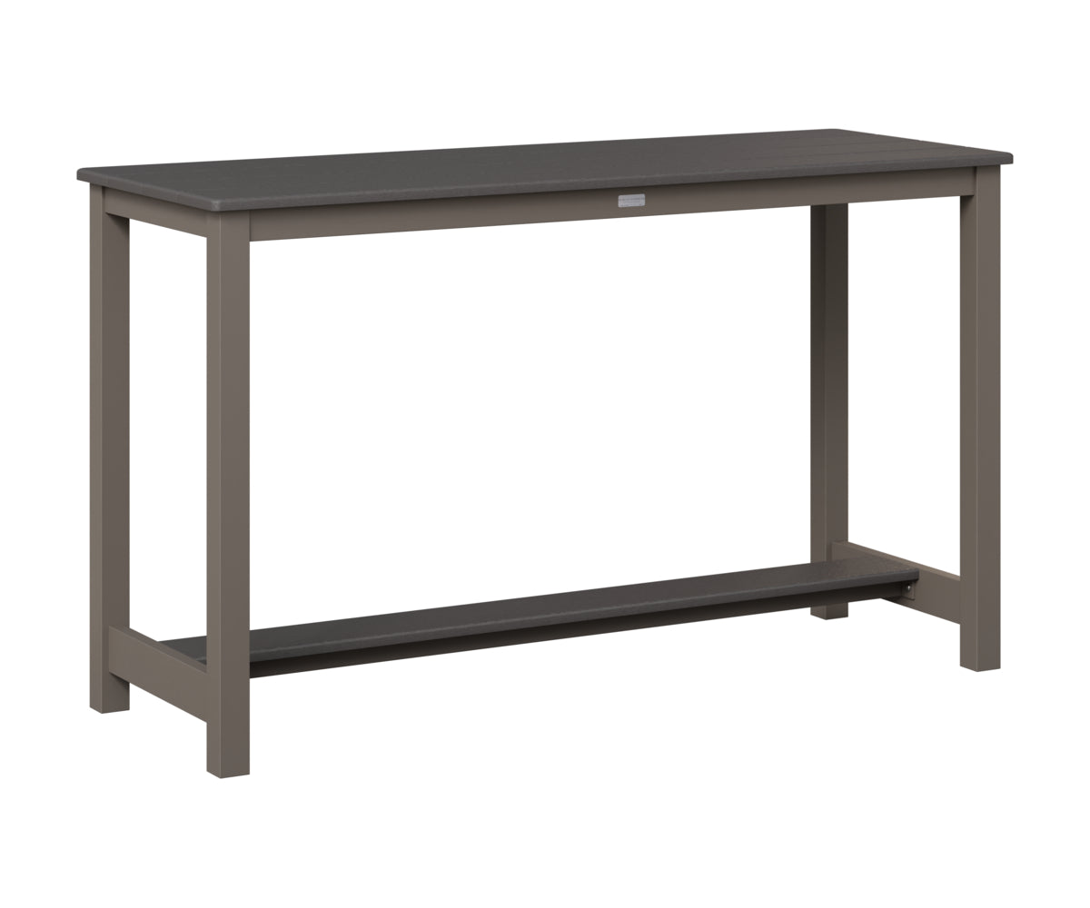 Balcony Table Aluminum Base Counter Height