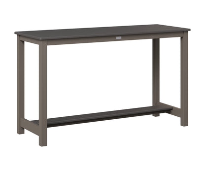 Balcony Table Aluminum Base Counter Height