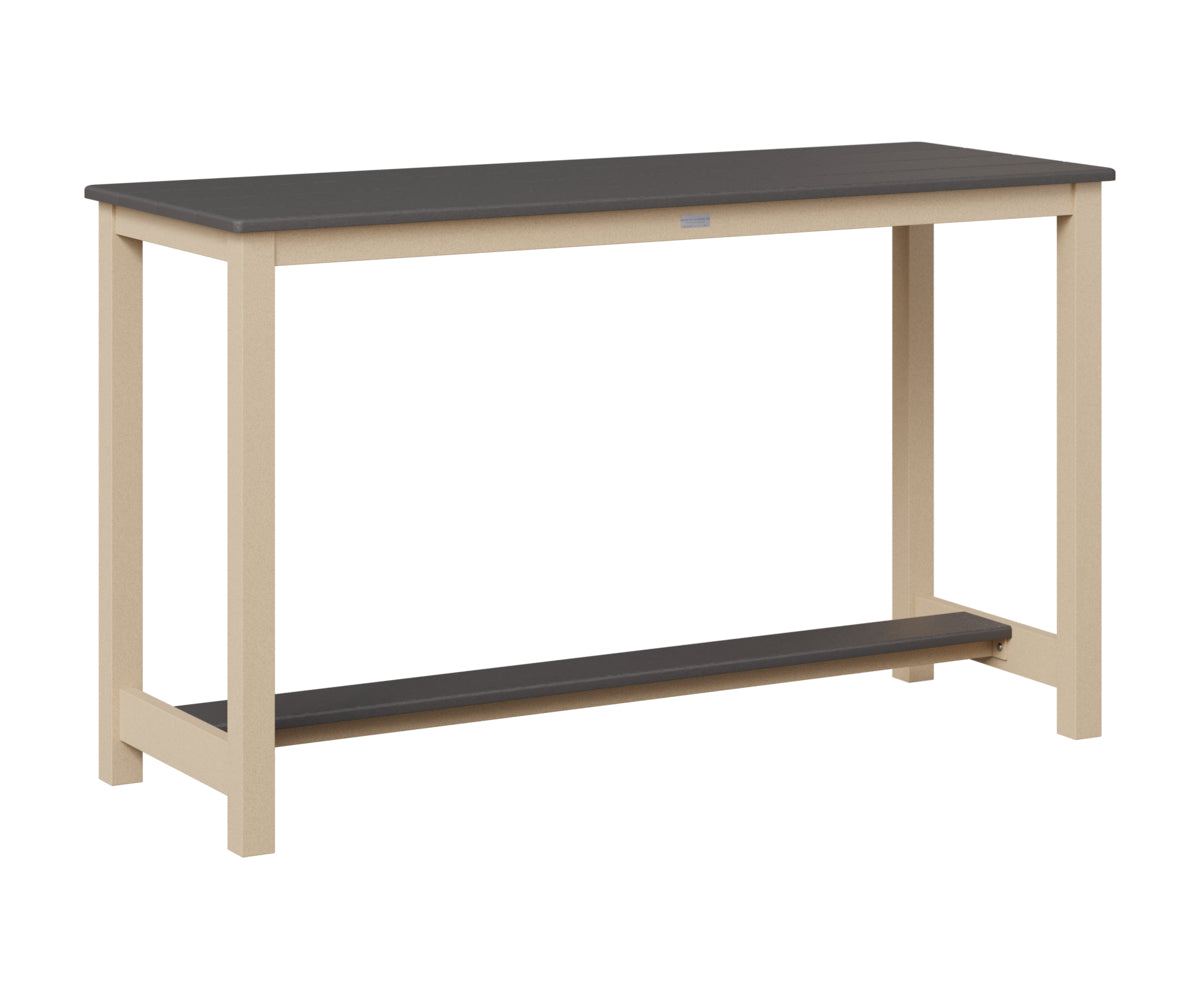 Balcony Table Aluminum Base Counter Height