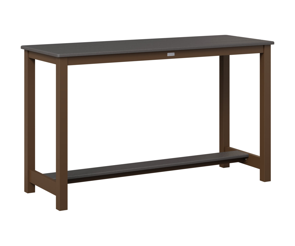 Balcony Table Aluminum Base Counter Height