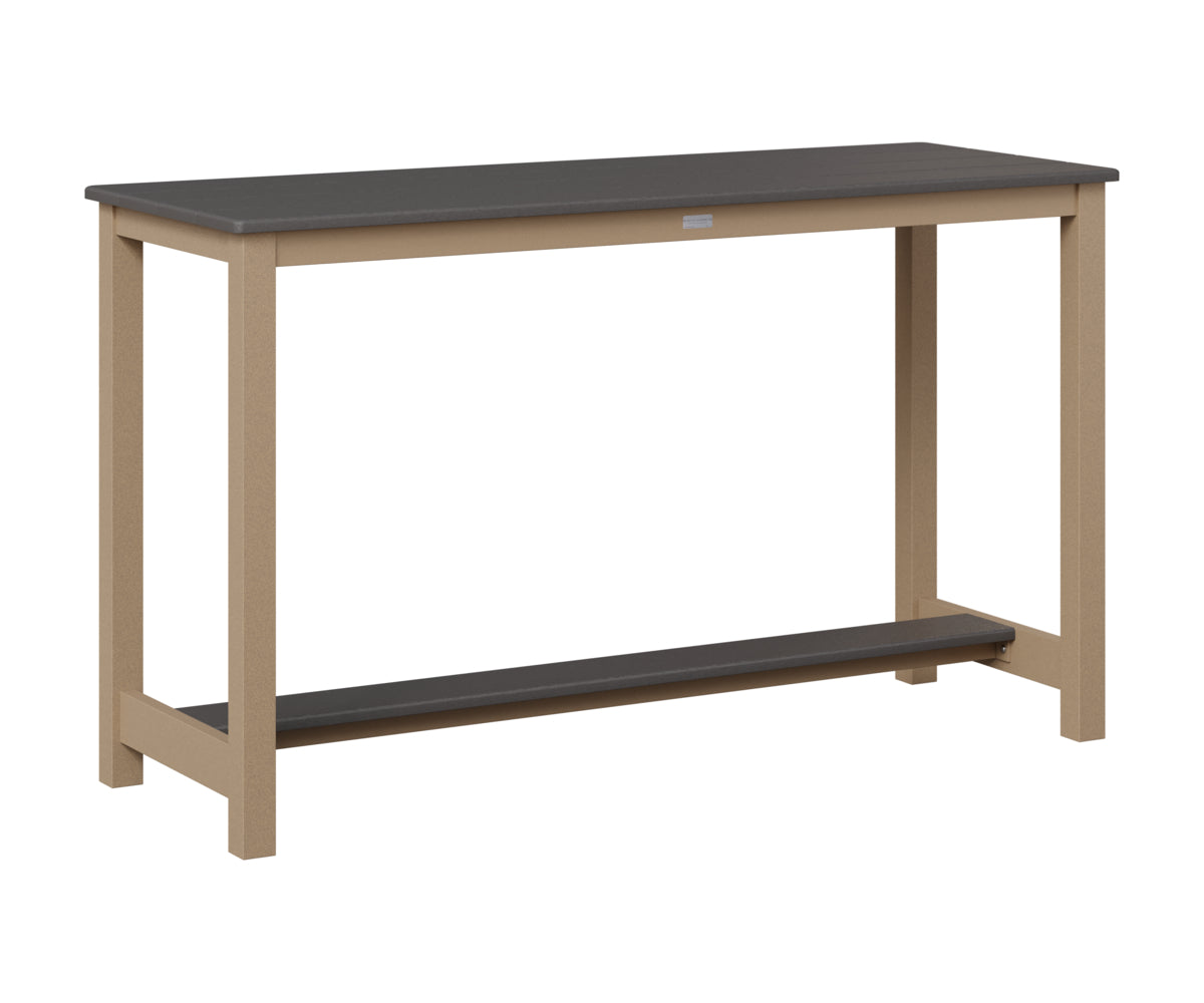 Balcony Table Aluminum Base Counter Height