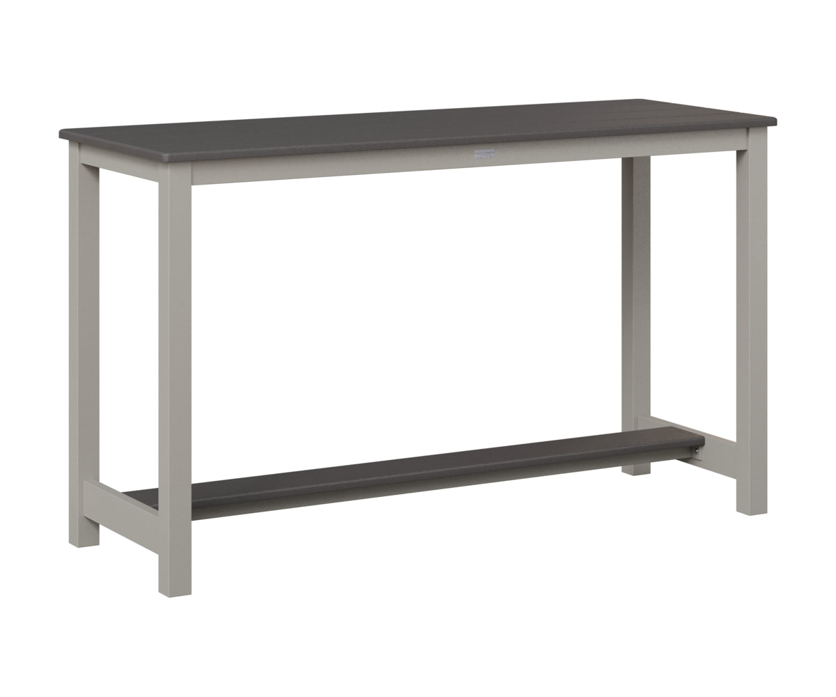 Balcony Table Aluminum Base Counter Height