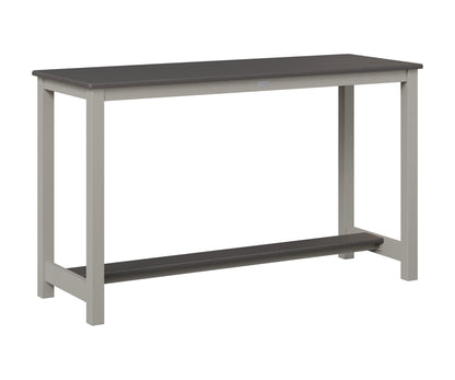 Balcony Table Aluminum Base Counter Height
