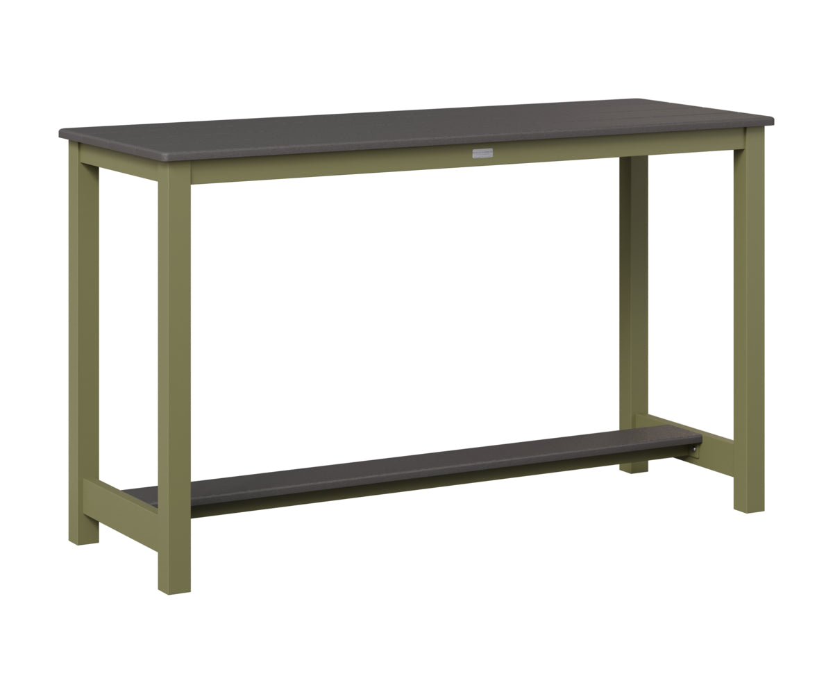 Balcony Table Aluminum Base Counter Height