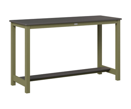 Balcony Table Aluminum Base Counter Height