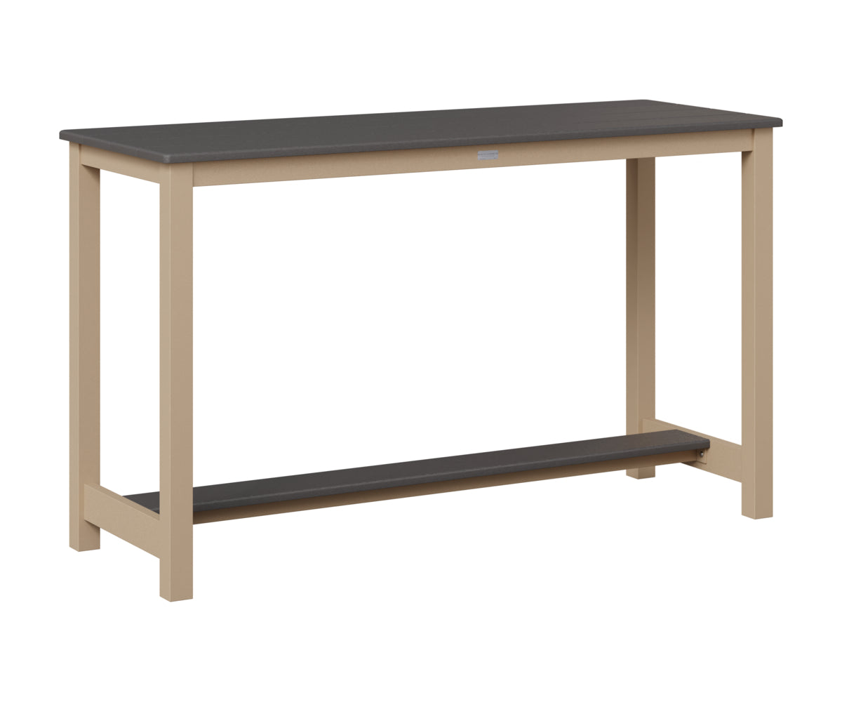 Balcony Table Aluminum Base Counter Height