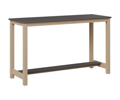 Balcony Table Aluminum Base Counter Height
