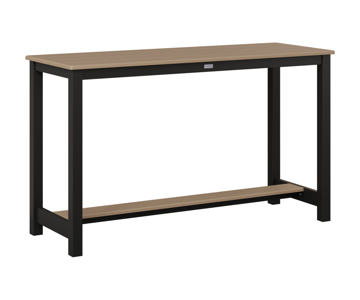 Balcony Table Aluminum Base Counter Height
