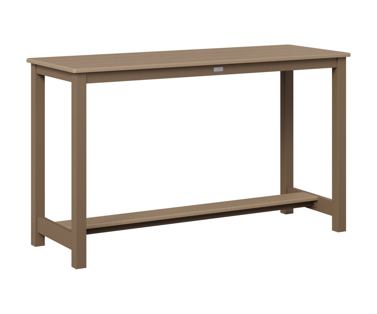 Balcony Table Aluminum Base Counter Height