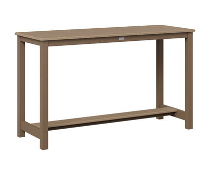 Balcony Table Aluminum Base Counter Height
