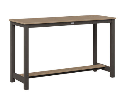 Balcony Table Aluminum Base Counter Height