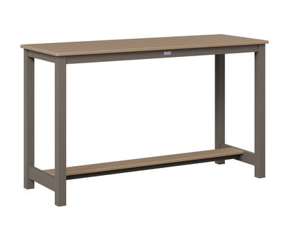 Balcony Table Aluminum Base Counter Height