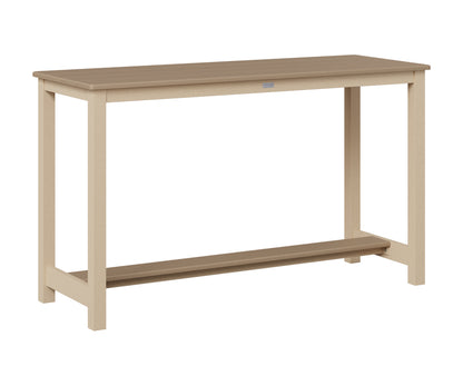Balcony Table Aluminum Base Counter Height