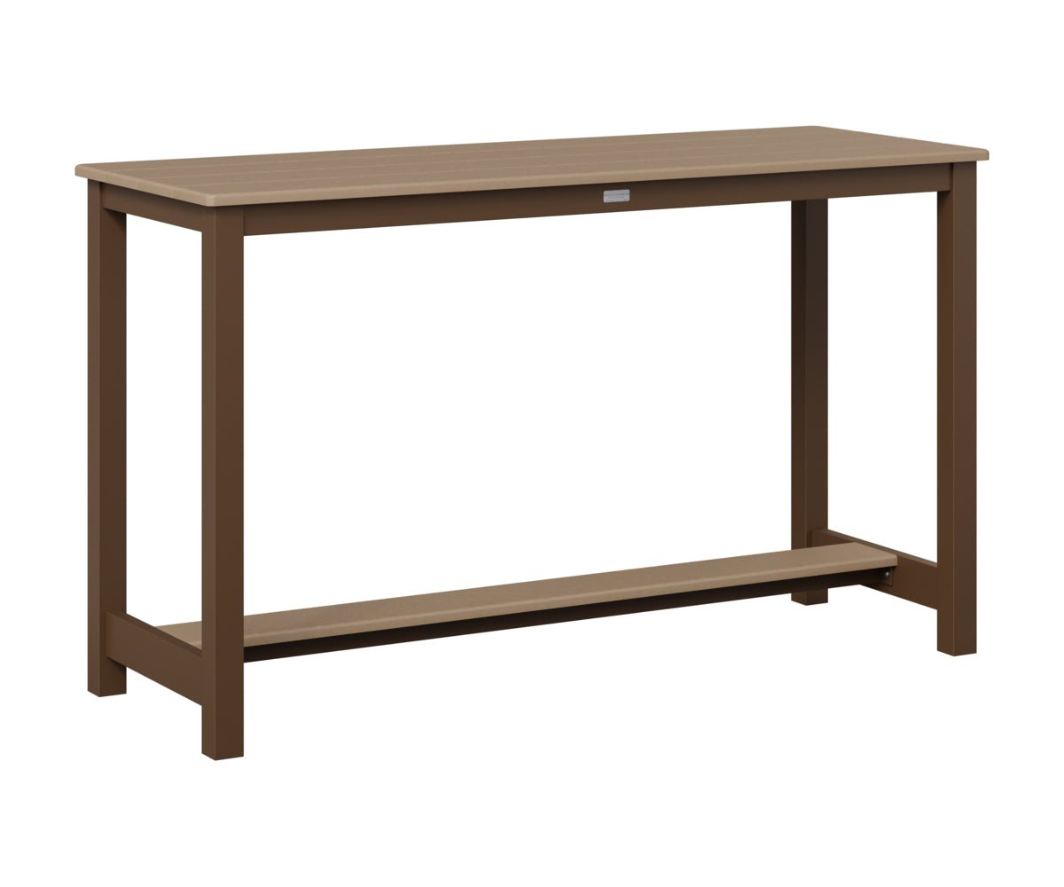 Balcony Table Aluminum Base Counter Height