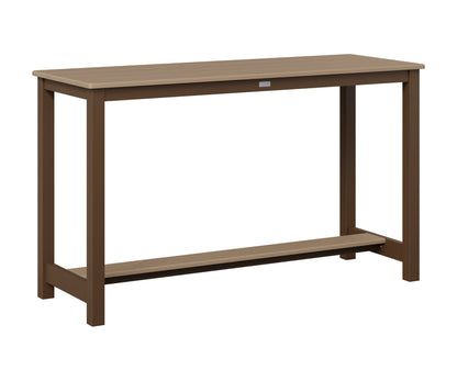 Balcony Table Aluminum Base Counter Height