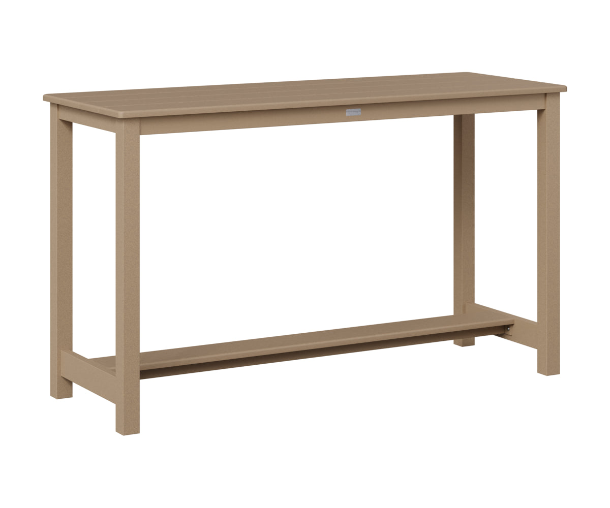 Balcony Table Aluminum Base Counter Height