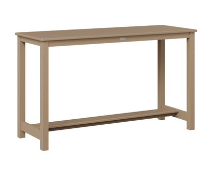 Balcony Table Aluminum Base Counter Height