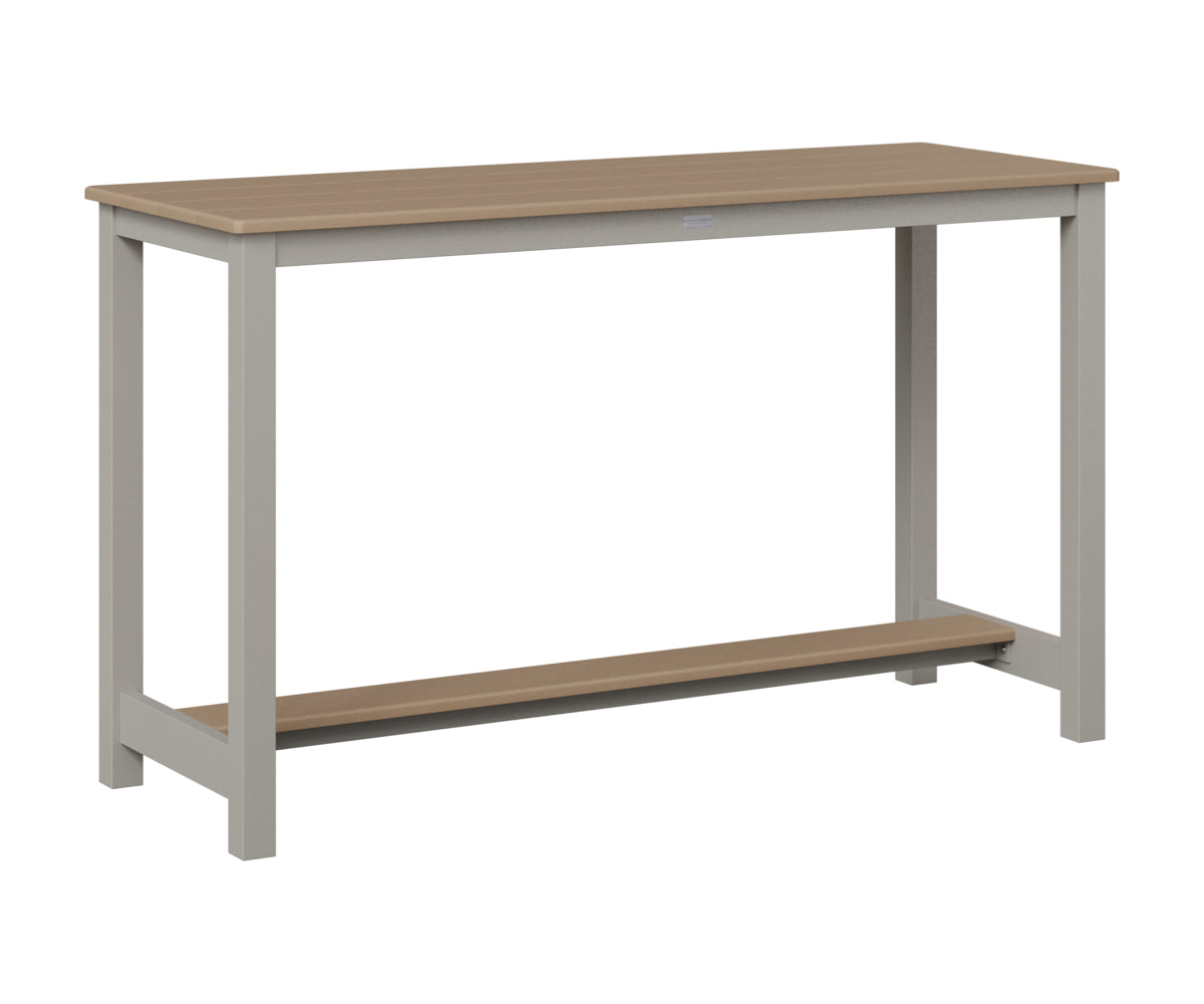 Balcony Table Aluminum Base Counter Height