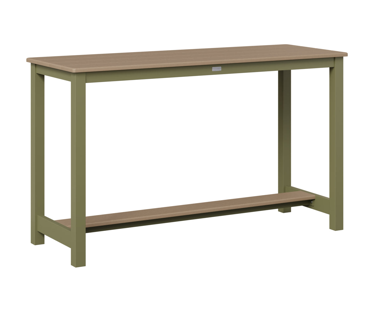 Balcony Table Aluminum Base Counter Height