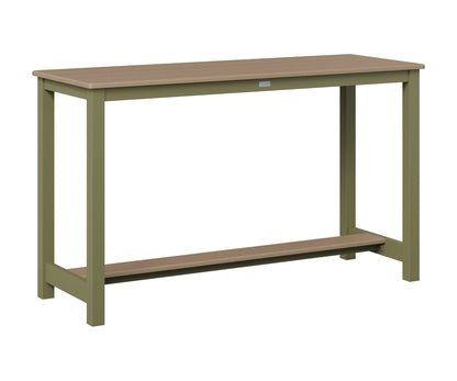 Balcony Table Aluminum Base Counter Height