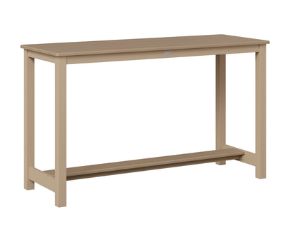 Balcony Table Aluminum Base Counter Height