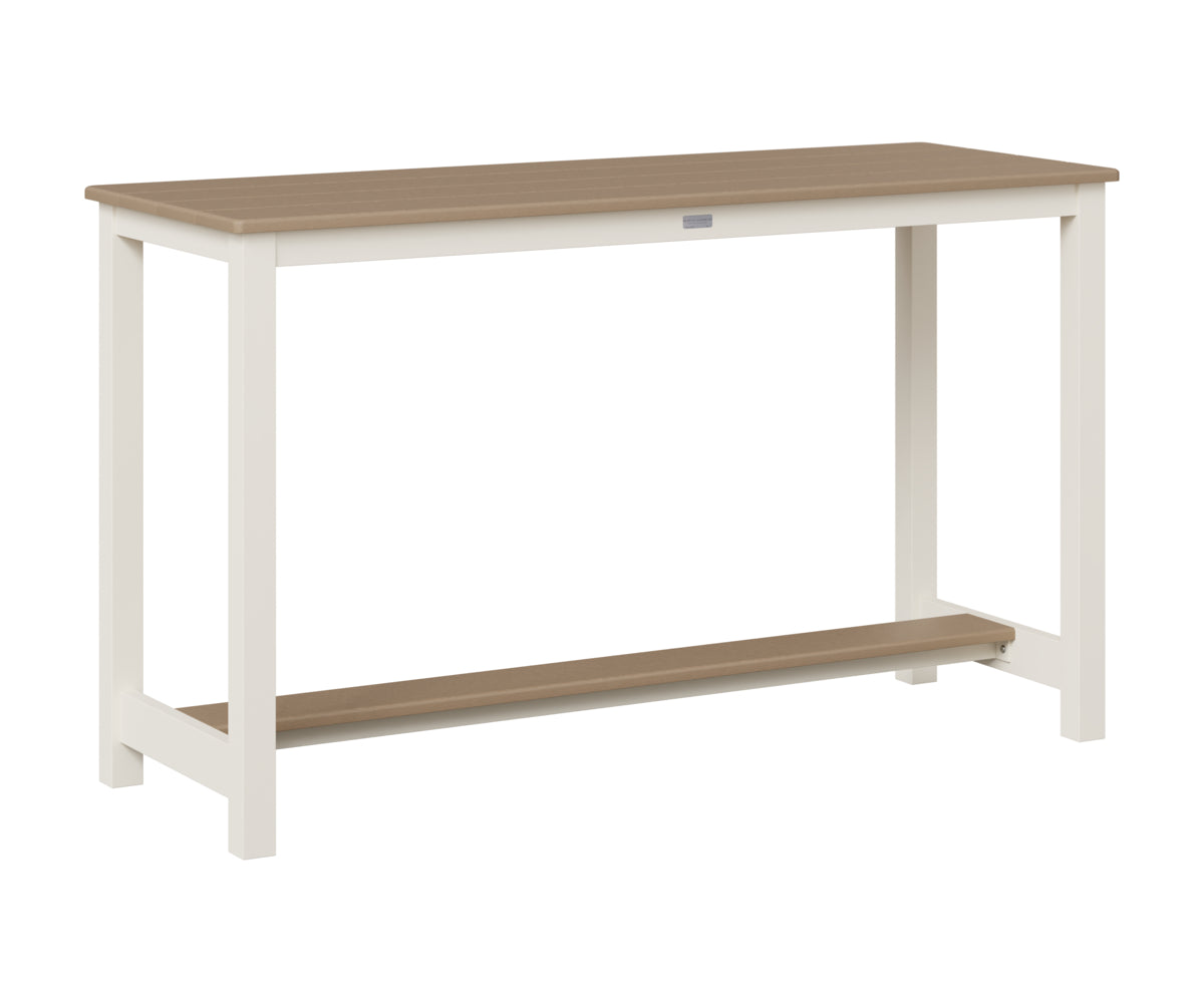 Balcony Table Aluminum Base Counter Height